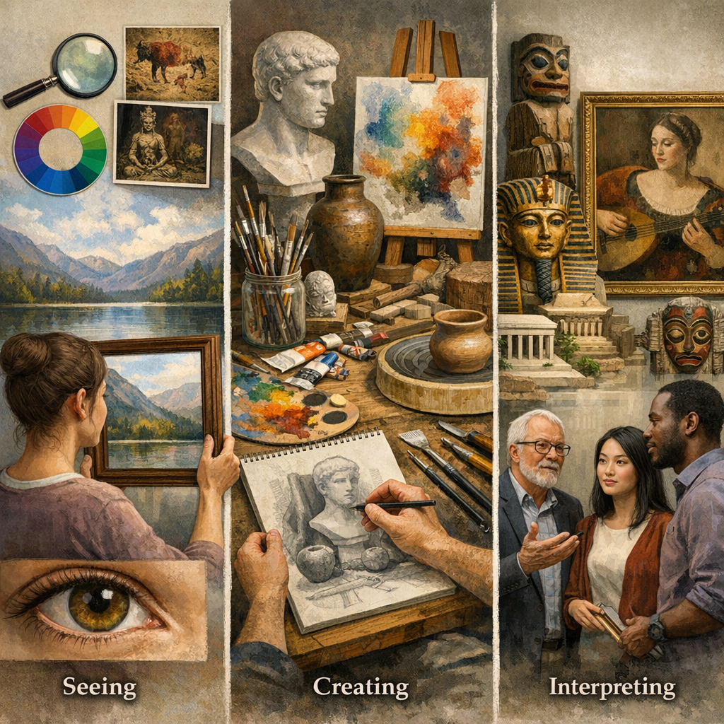 Foundations of General Arts: Seeing, Creating, and Interpreting