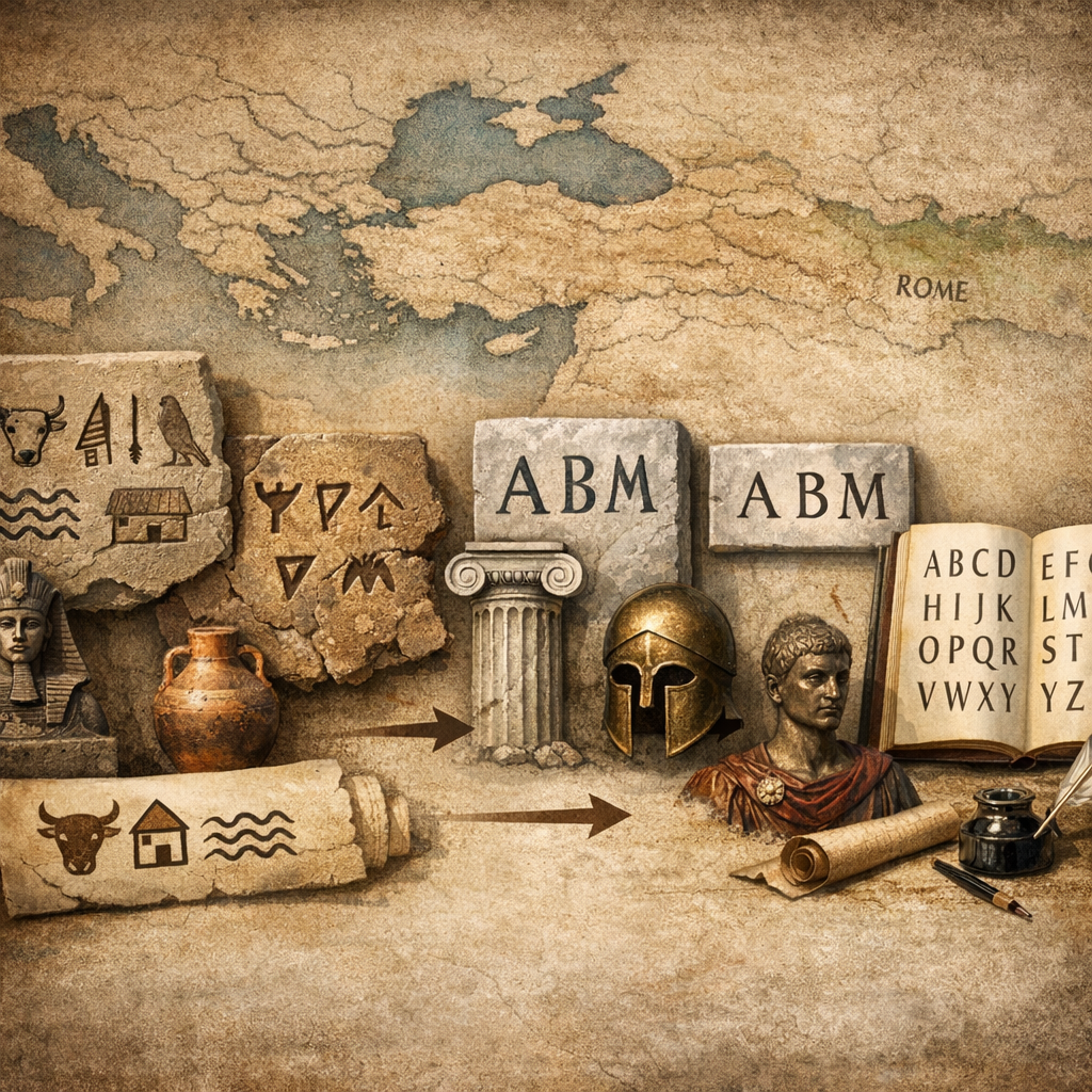 The Origin Story of the English Alphabet