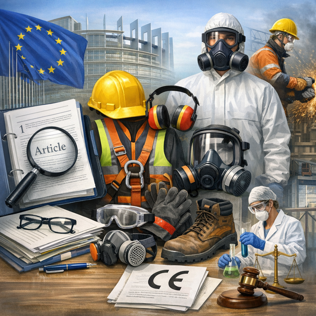 EU:s förordning om personlig skyddsutrustning (EU) 2016/425 – artikel för artikel