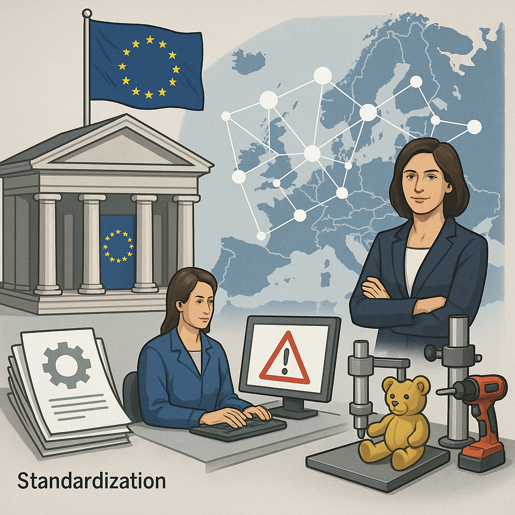EU:s arbete med produktsäkerhet: institutioner, nätverk och standardisering (Cloned)