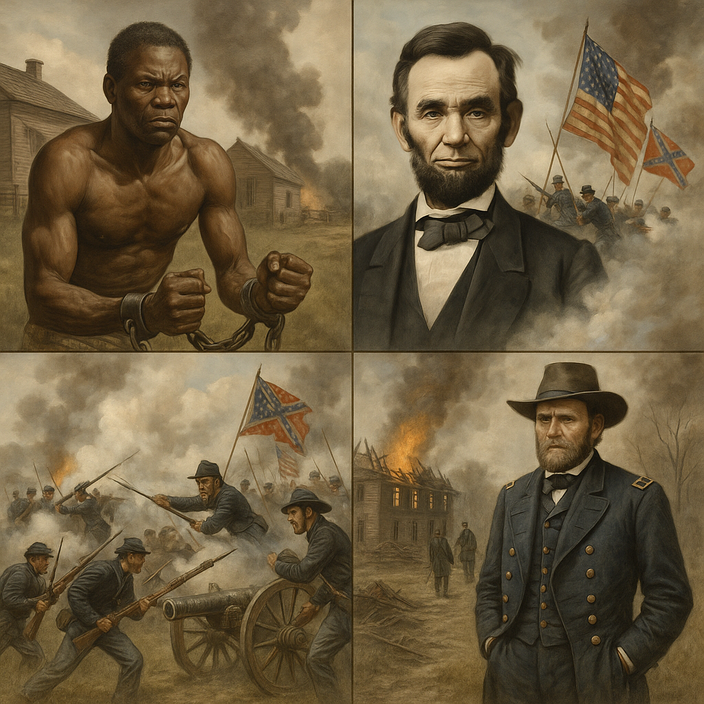 Yhdysvaltain sisällissota: syyt, kulku ja seuraukset