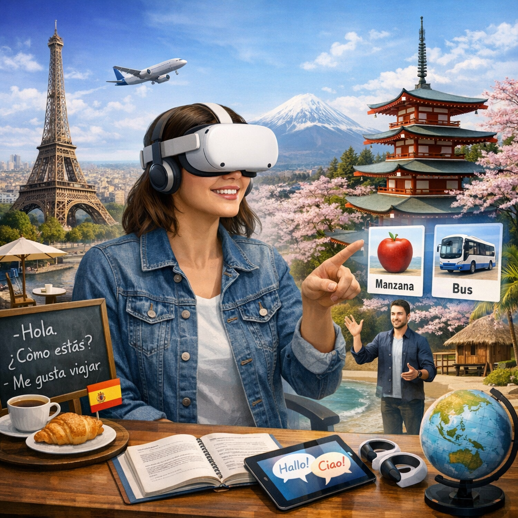 Virtual Reality Language Immersion: The Future of Language Learning