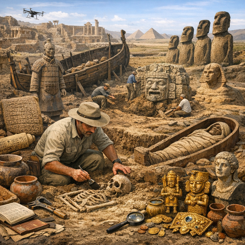 Unearthing the Past: Recent Archaeological Discoveries and How They Rewrite History