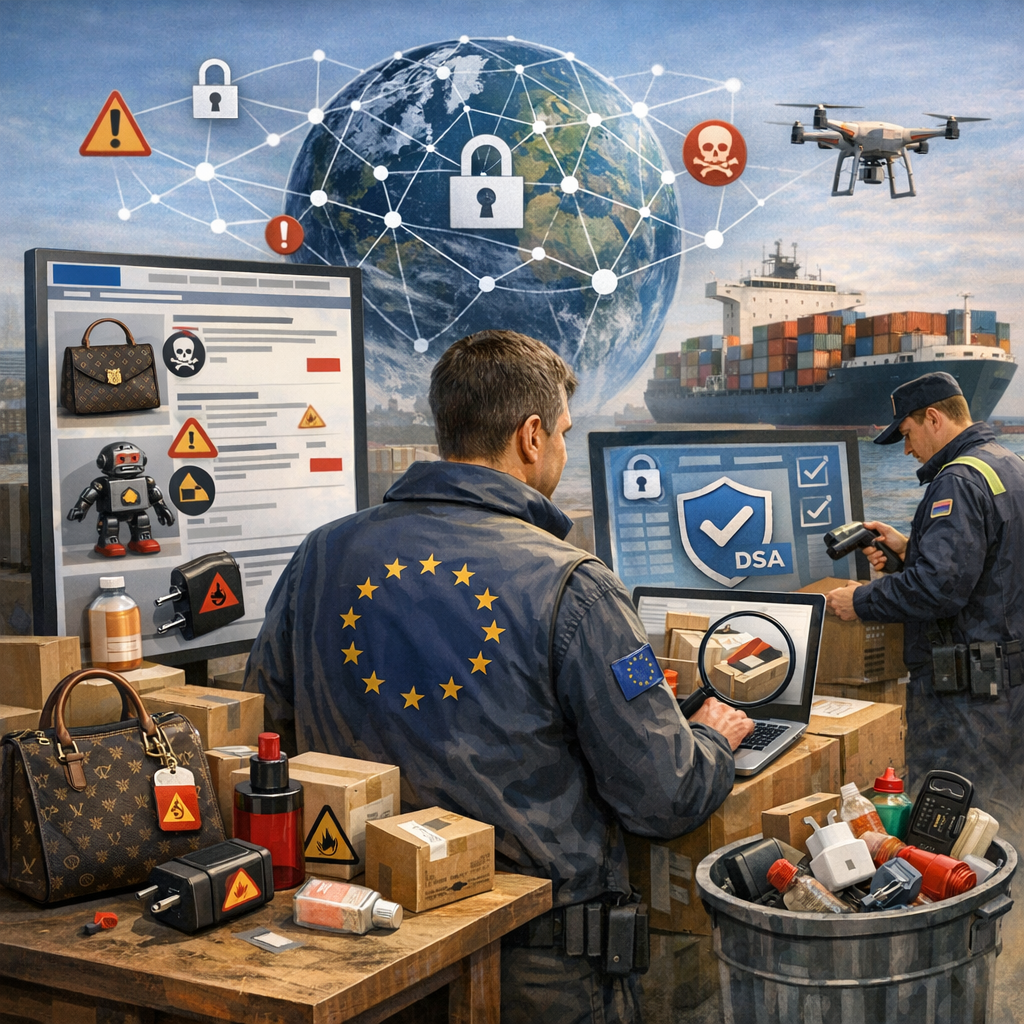 Stoppa farliga produkter online med Digital Services Act