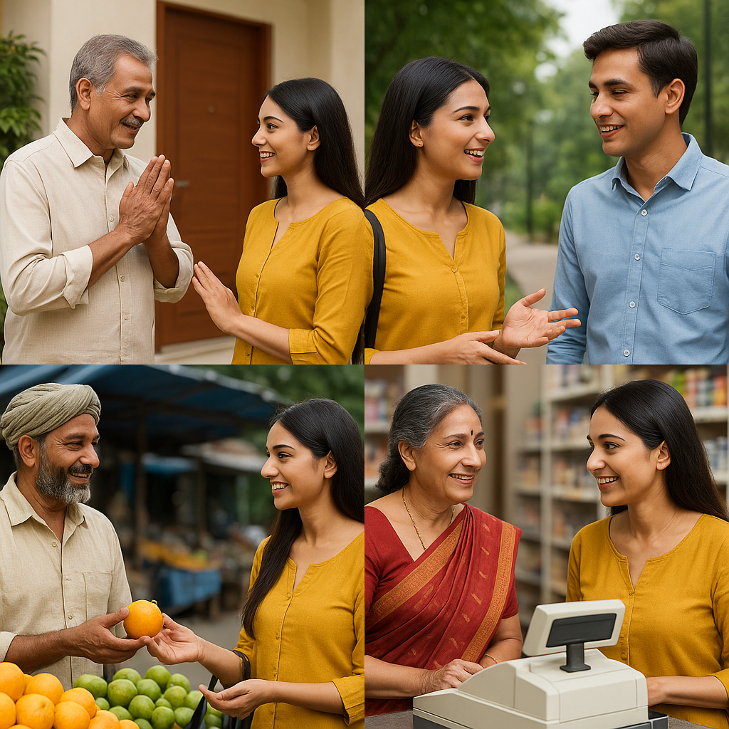 Conversational Hindi for Everyday Situations